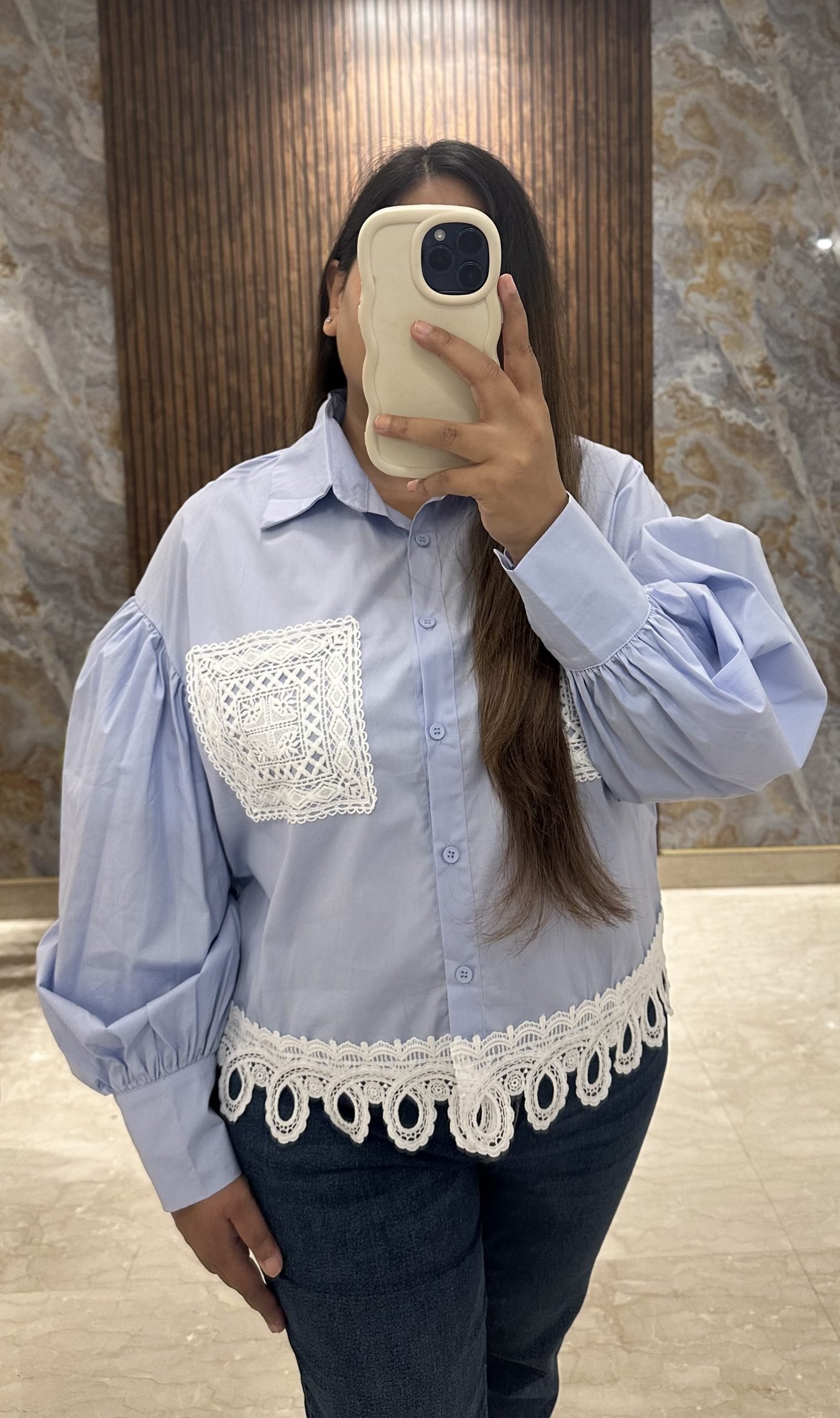 "REMI" CROCHET SHIRT - Image 5