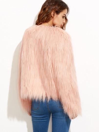 FAUX FUR JACKET - Image 4