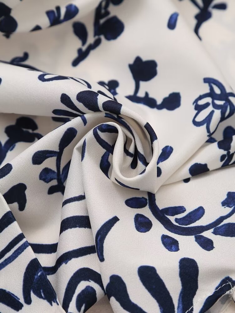 "DINA" PRINTED KIMONO SHIRT - Image 8