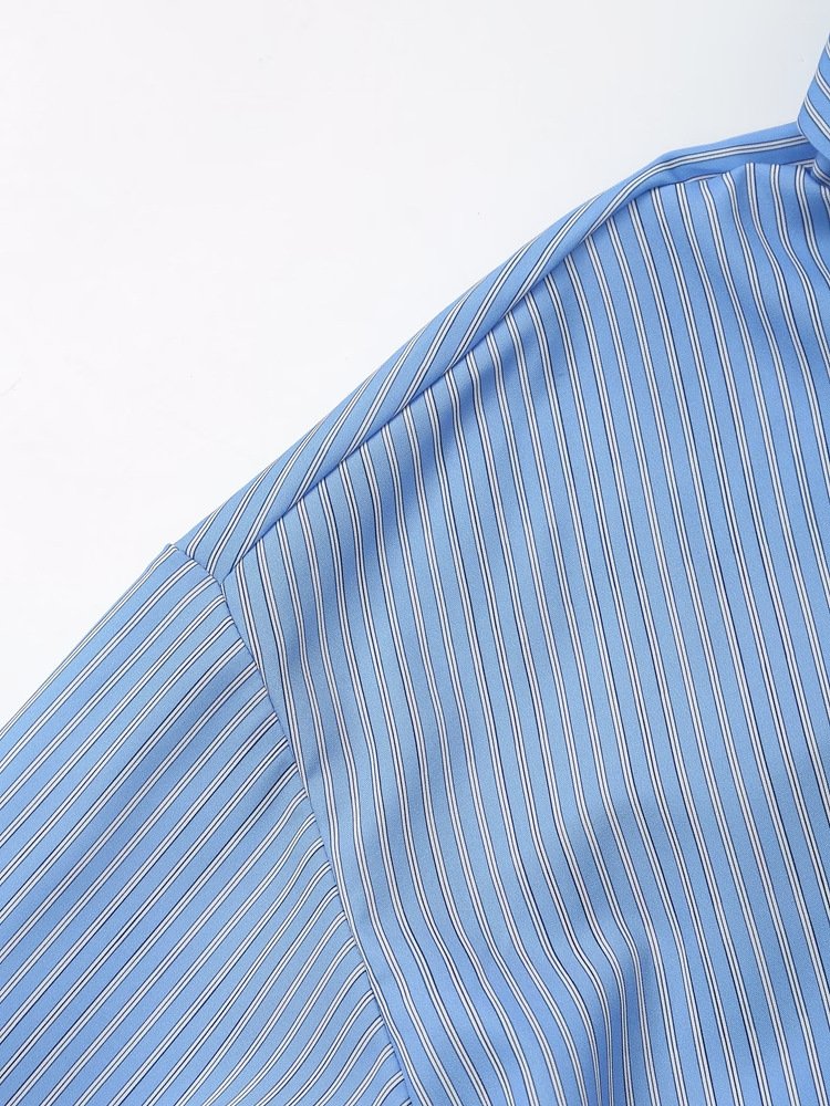 "KIRA" STRIPED SHIRT WITH FLORAL EMBROIDERY - Image 3