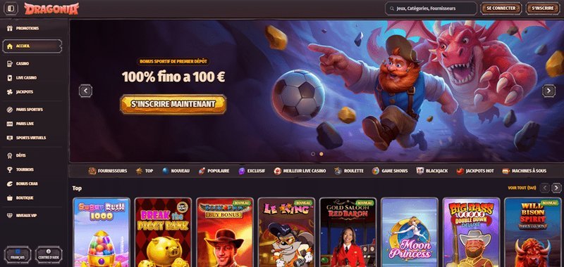 Casino dragonia - Découvrez les Offres Exclusives de Dragonia Casino en Ligne en France