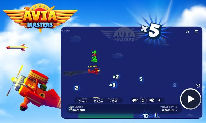 Overview of avia masters plane game Overview of avia masters plane game
