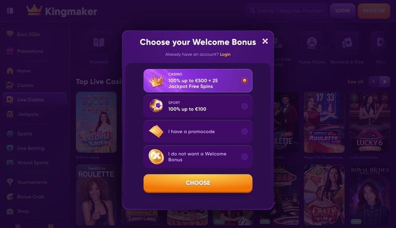 Kingmaker online casino, kingmaker casino download